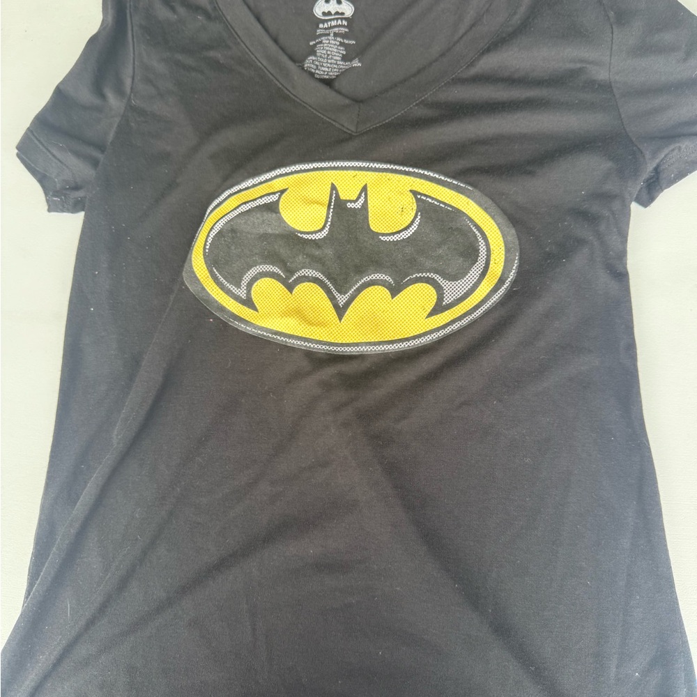Black Batman Logo T-Shirt